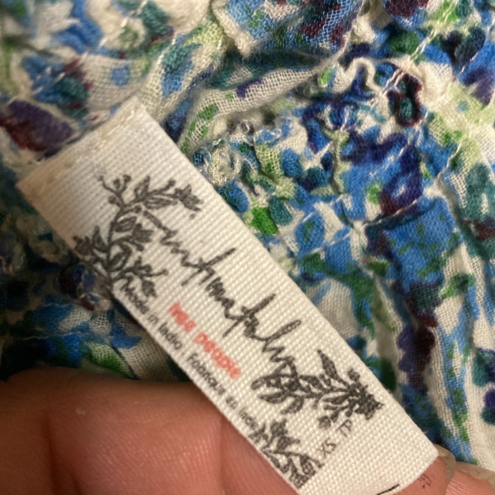 Cute free people spaghetti strap top - Picture 4 of 6
